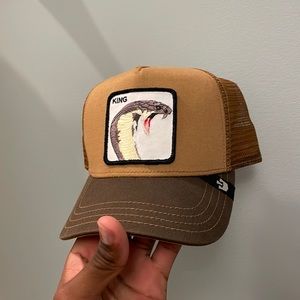 Gorin bros hat. King cobras. Color tan.